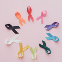 world cancer day ribbons